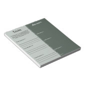 Triviaパーティーゲーカスタムム – 質問と回答 ノートパッド (アングル)