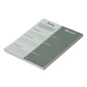 Triviaパーティーゲーカスタムム – 質問と回答 ノートパッド (回転)