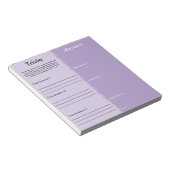 Triviaパーティーゲーカスタムム – 質問と回答 ノートパッド (アングル)