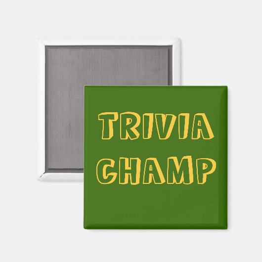 TRIVIA CHAMP – マグネット (正面/裏面)