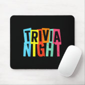 Trivia Night Art For Men Women Trivia Host Trivia  マウスパッド (マウス)