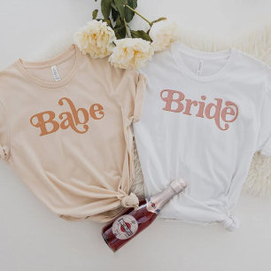 TRIXIEレトロ70をテーマにしたGroovy Babeバチェロレッテ Tシャツ
