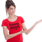 TRIXIE レトロ70年代風 ハニームーニング中の花嫁 Tシャツ