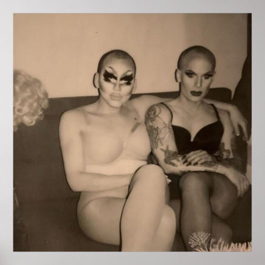 Trixie & Katya – 舞台裏 ポスター (正面)