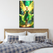 Trixie the Pixie キャンバスプリント (インサイチュ (寝室))