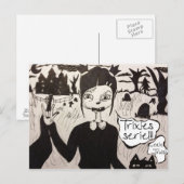 Trixie & Truls vykort ポストカード (正面/裏面)