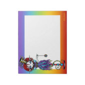 Trixy Pixie Stick Sideshow Circus BIG Notepad ノートパッド (回転)