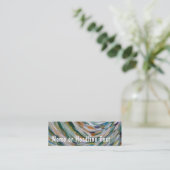 TRJのファインアートのテンプレート スキニー名刺 (スタンド正面)