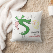 Trogdor The Burninator クッション (ブランケット)