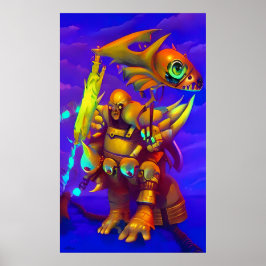 Troglymight - Ken Gage Art ポスター