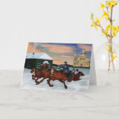 Troikaグリーティングカード カード (黄色い花)