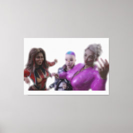 Trois Drôles de Dames キャンバスプリント