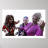 Trois Drôles de Dames ポスター (正面)