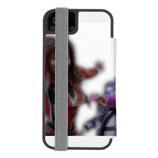 Trois Drôles de Dames Incipio iPhoneウォレットケース (フォリオ裏面)