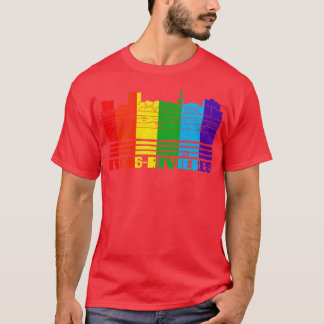 TroisRiviresプライドTroisRivires LGBTギフトLGBTQ Su Tシャツ