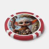 Troll Elf Playing Cards style 1 ポーカーチップ (シングル)