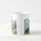 Troll Hiking in Norway, Coffee Mug コーヒーマグカップ (中央)
