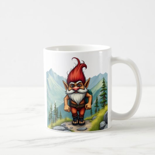 Troll Hiking in Norway, Coffee Mug コーヒーマグカップ (右)