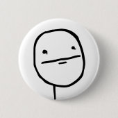 Troll Le私のミームは感動あなたの色を選択 缶バッジ (正面)