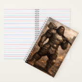 Troll Warrior Notebook – Fantasy Art Journal ノートブック (内側)