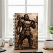 Troll Warrior Notebook – Fantasy Art Journal ノートブック