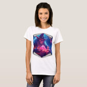 Troll With Glowing Glass Pyramid And Hummingbirds Tシャツ (正面フル)
