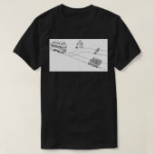 Trolleyの問題1 Tシャツ (デザイン正面)