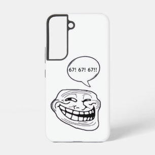 Trollface スマホケース samsung galaxy s22ケース
