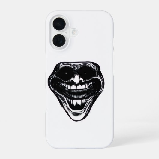 trollface iPhone 16ケース (裏面)