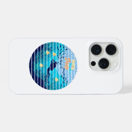 Trolling For Lake Trout Marking Monsters iPhoneケース (裏面横)