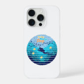 Trolling For Lake Trout Marking Monsters iPhoneケース (裏面)