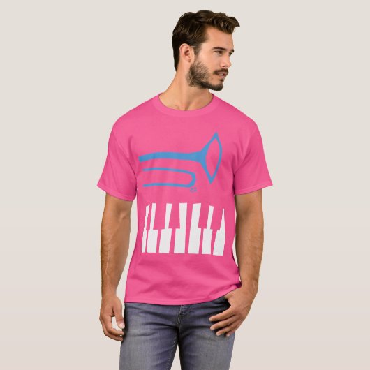 Trombone And Piano Tシャツ (正面フル)