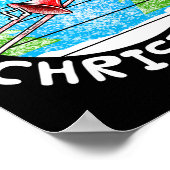 Trombone Christmas Trombonist Br Musician Music Te ポスター (角)