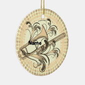Trombone Rhythm  セラミックオーナメント (右)