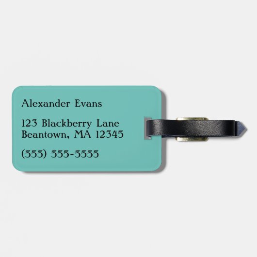 Tromboner ラゲッジタグ (裏面横)