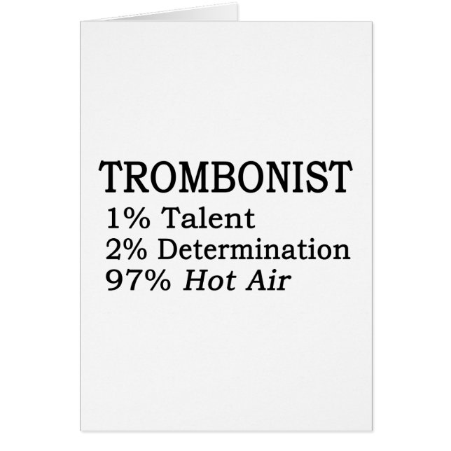 Trombonisttの熱気 (正面)