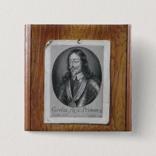 Trompe - l 'チャールズのプリントのoeilの静物画Iつ( 缶バッジ (正面)