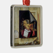 Trompe - l ' oeilの静物画1665年 メタルオーナメント (右)