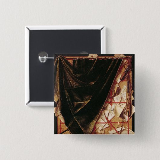 Trompe - l ' oeil 缶バッジ (正面&裏面)