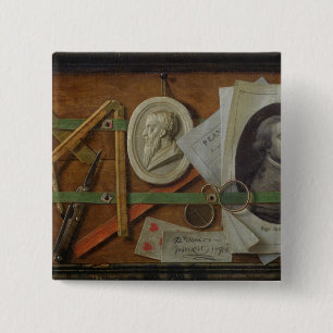 Trompe - l ' oeil 1785年 缶バッジ