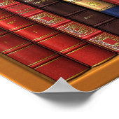 Trompe l'oeil "ライブフランスのラリ". ポスター (角)