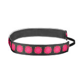 Trompe-l'oeil, 3-d, ruby gemプリント アスレチックヘッドバンド (右)