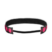 Trompe-l'oeil, 3-d, ruby gemプリント アスレチックヘッドバンド (裏面)