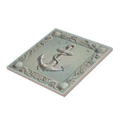 Trompe L'oeil Marine Life Anchor ID1190c タイル (側面)