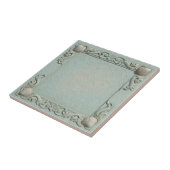 Trompe L'oeil Marine Life Shell Border 2 ID1190j タイル (側面)