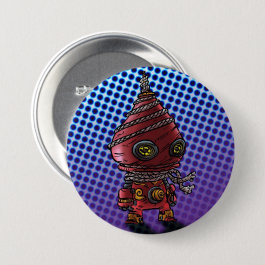 Trompo 缶バッジ (正面&裏面)