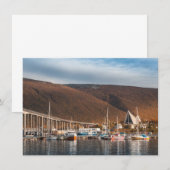 Tromsoカテドラルノルウェーカード (正面/裏面)