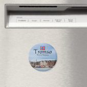 Tromsoノルウェーお土産 マグネット (インサイチュ (食洗機))