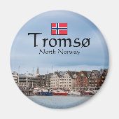 Tromsoノルウェーお土産 マグネット (正面)