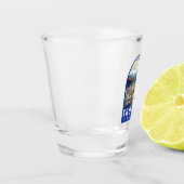 Tromsoノルウェー旅行アートヴィンテージ ショットグラス (左)